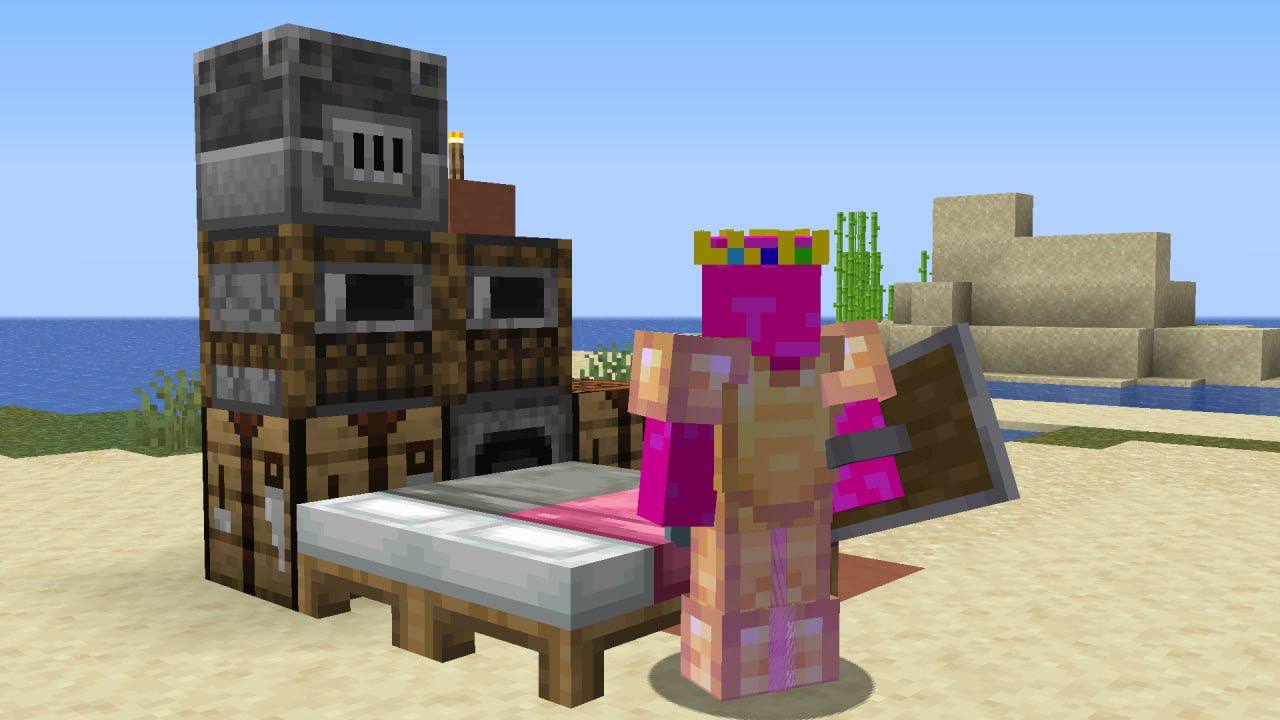 Скриншот с сервера Minebara 2